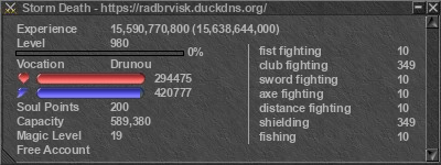 Signature for player Storm Death